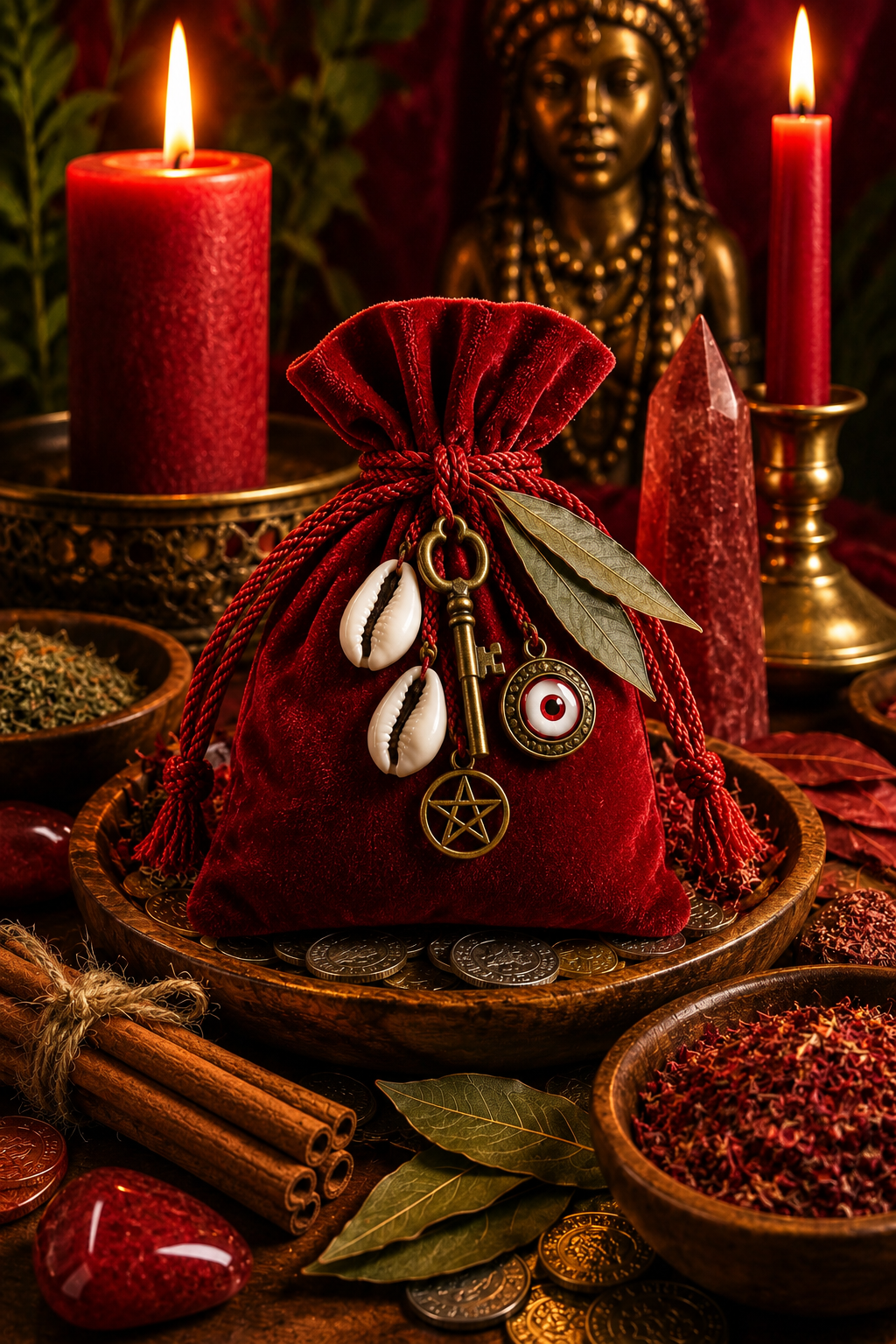 Auntie Yeye Mojo Bags- Prosperity, Protection & Self Love