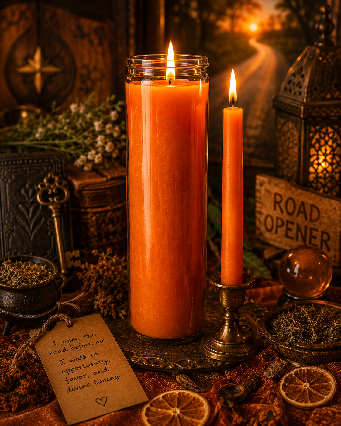 Auntie Yeye Road Opener Candle Work